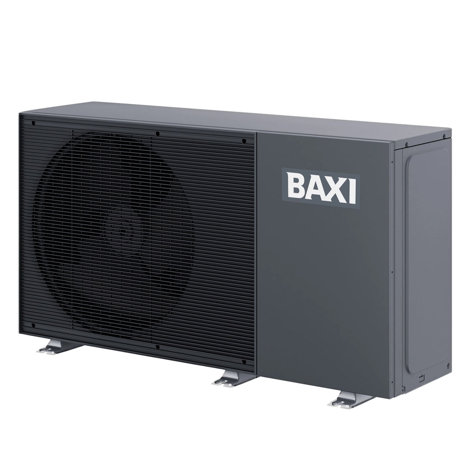 Baxi HP60 R290 High Temperature Monobloc Air Source Heat Pump – 4kW / 6kW / 8kW / 11kW / 13kW (Single & Three Phase)
