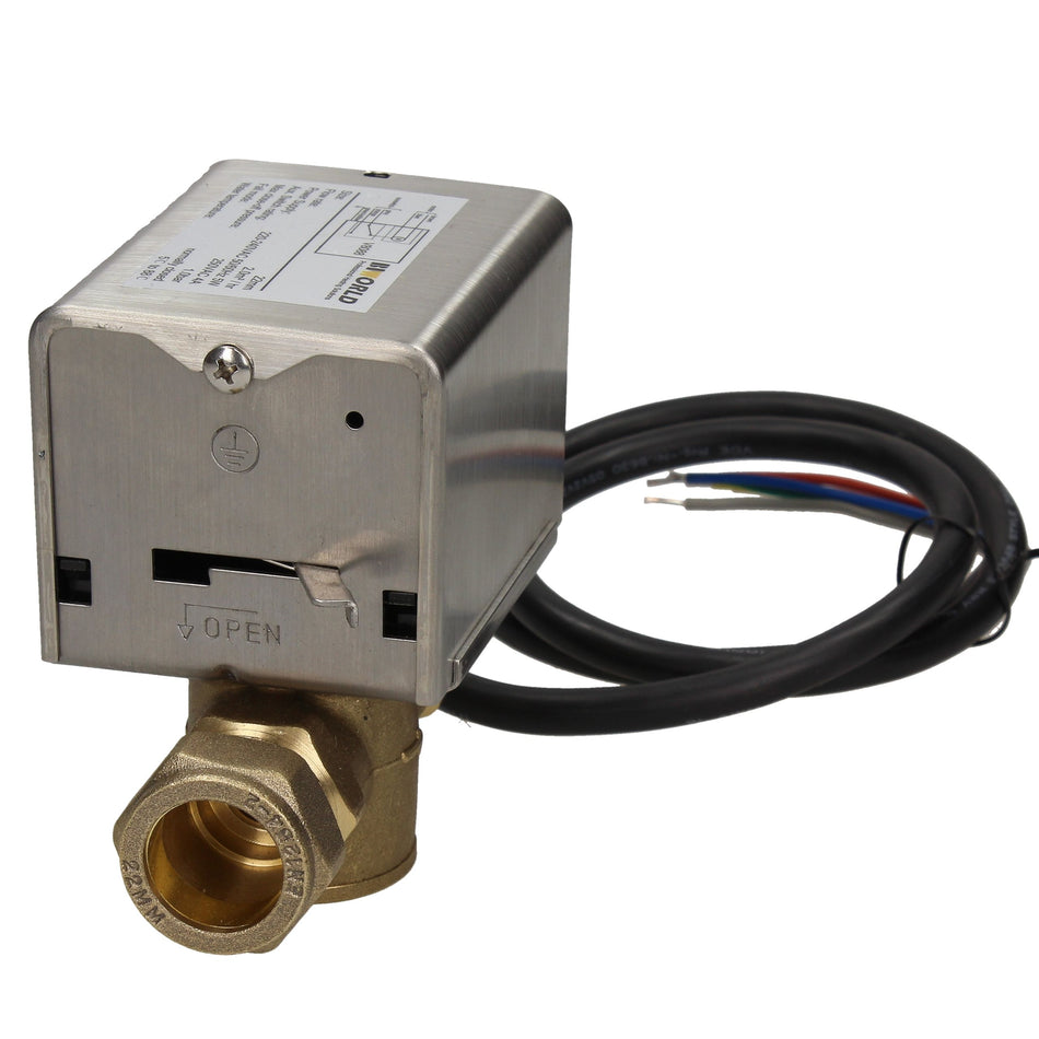 22 mm 2 Port Motorised Zone Valve