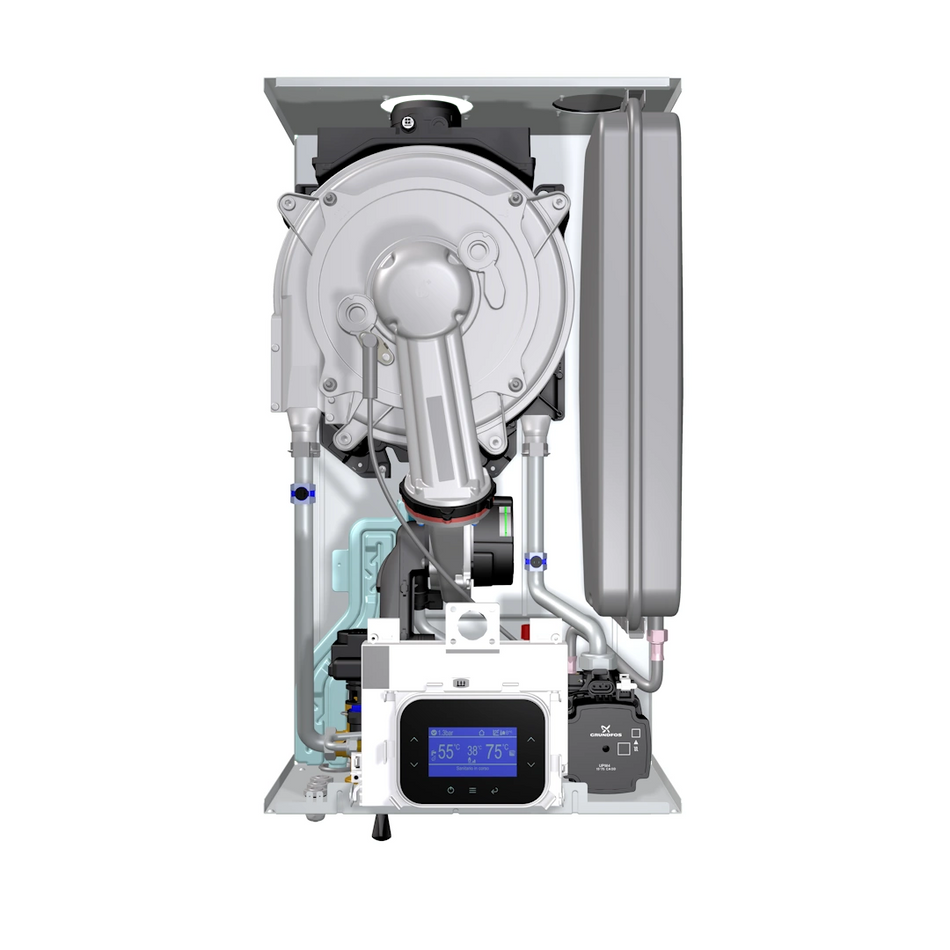 Biasi Antares 25C High Efficiency Condensing Combi Boiler 25kW with Horizontal Flue Kit
