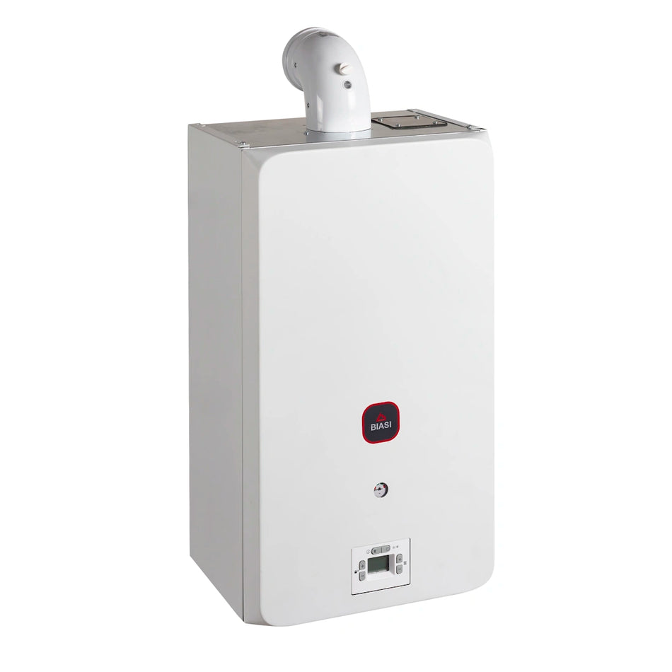 Biasi Dina 25C Condensing Combi Boiler 25kW with Horizontal Flue Kit