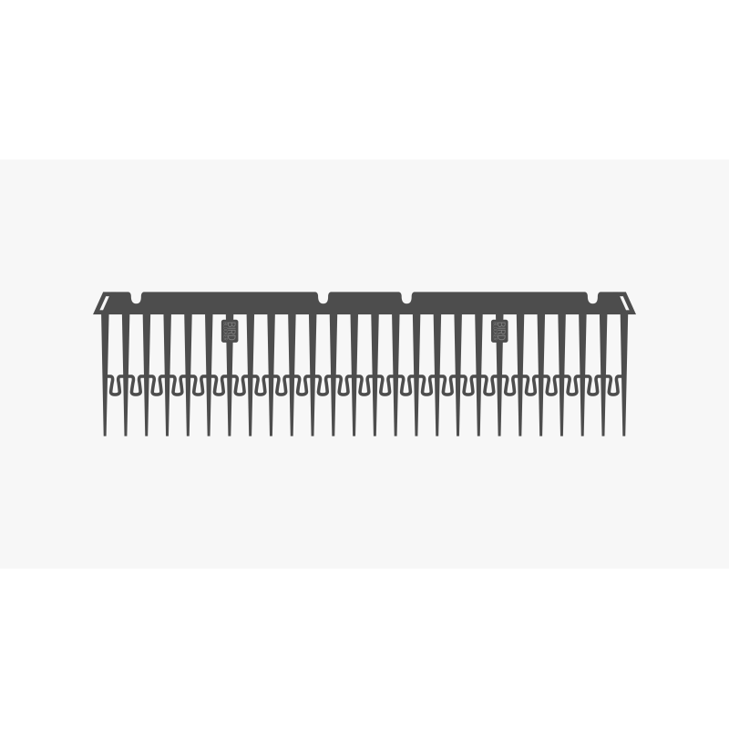 BB125evo Reinforced BirdBlocker for Solar Panels — 30m Roll (125mm Needles, 250 Clips Included)