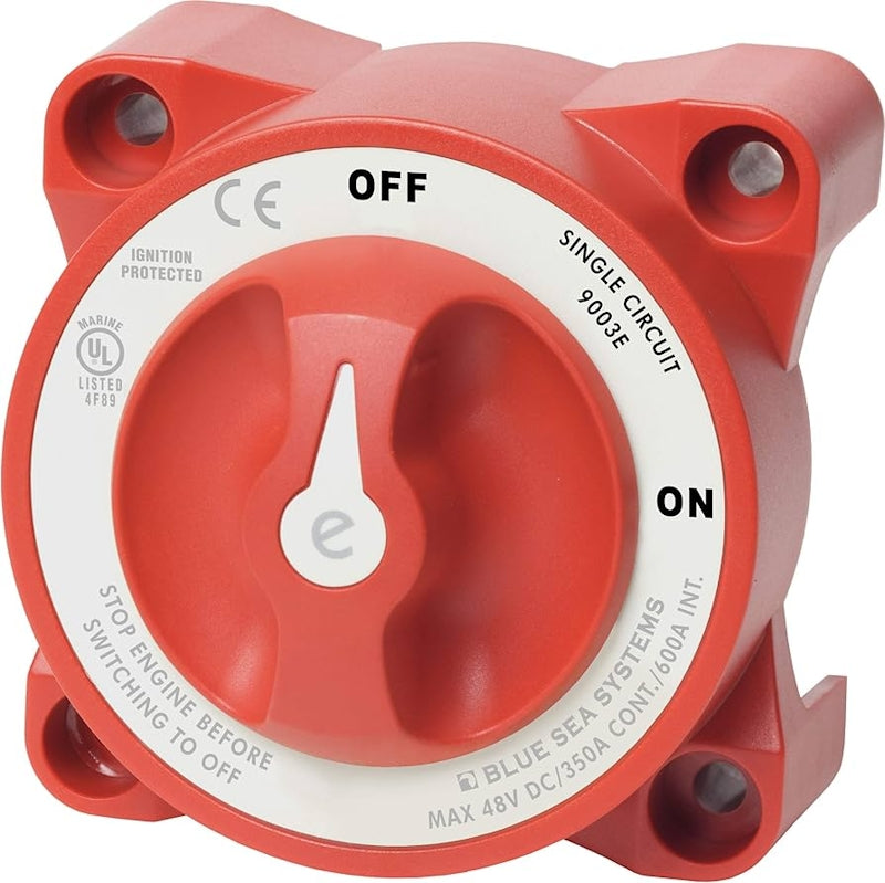 Blue Sea Systems e-Series 48V On/Off Battery Switch
