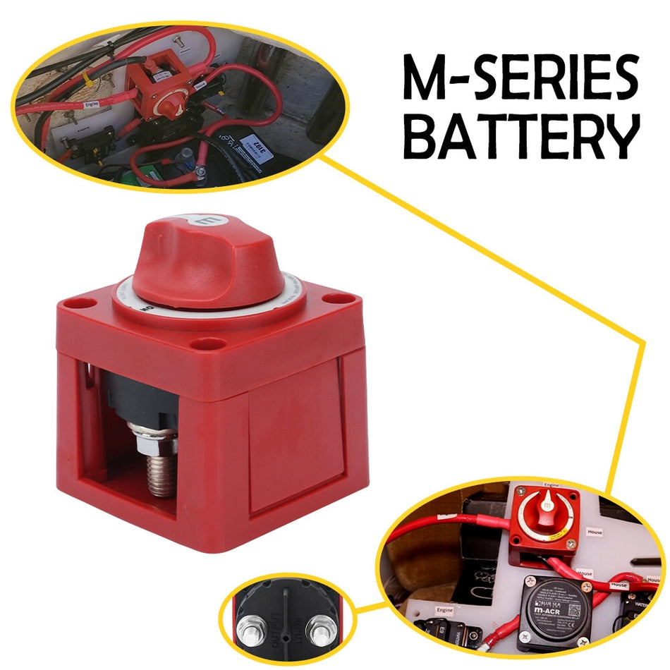 Blue Sea Systems m-Series 48V On/Off Battery Switch