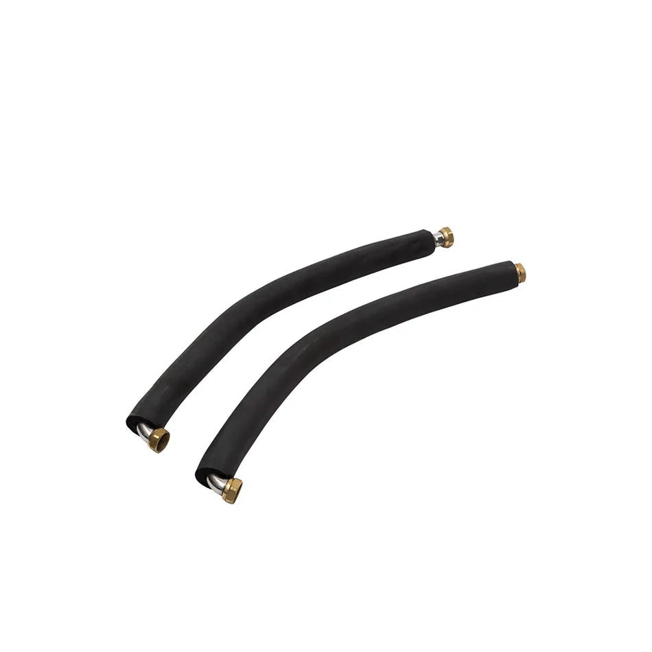 Joule 28mm 0.75m Insulated Braided Hose Elbow Pair