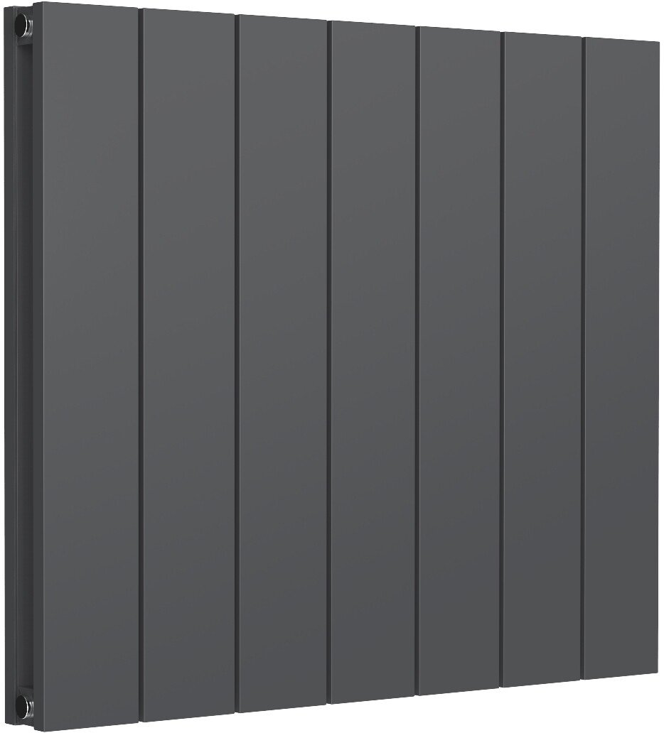 Reina Casina A-CSN060066AS Single Anthracite Textured Horizontal Radiator 660mm x 600mm