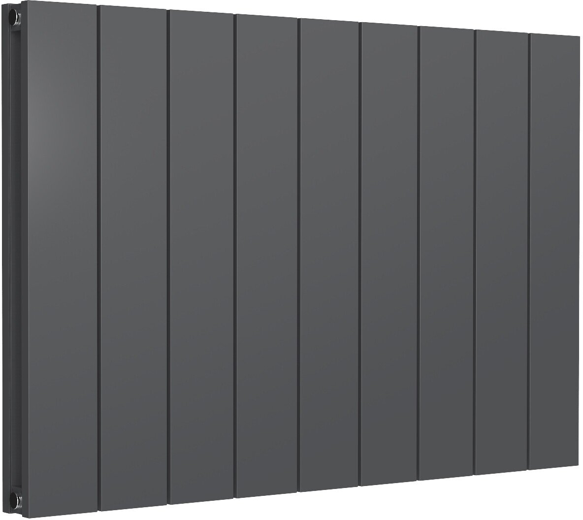 Reina Casina A-CSN060085AS Single Anthracite Textured Horizontal Radiator 850mm x 600mm