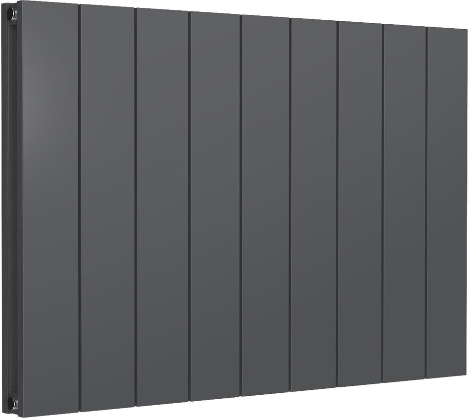 Reina Casina A-CSN060085AS Single Anthracite Textured Horizontal Radiator 850mm x 600mm