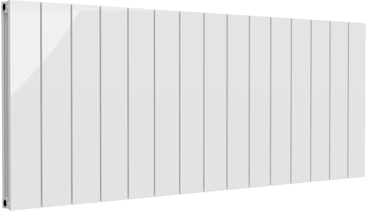Reina Casina A-CSN060142WS Single White Textured Horizontal Radiator 1420mm x 600mm