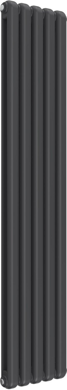 Reina Coneva RND-CNV18037A Anthracite Vertical Radiator 370mm x 1800mm