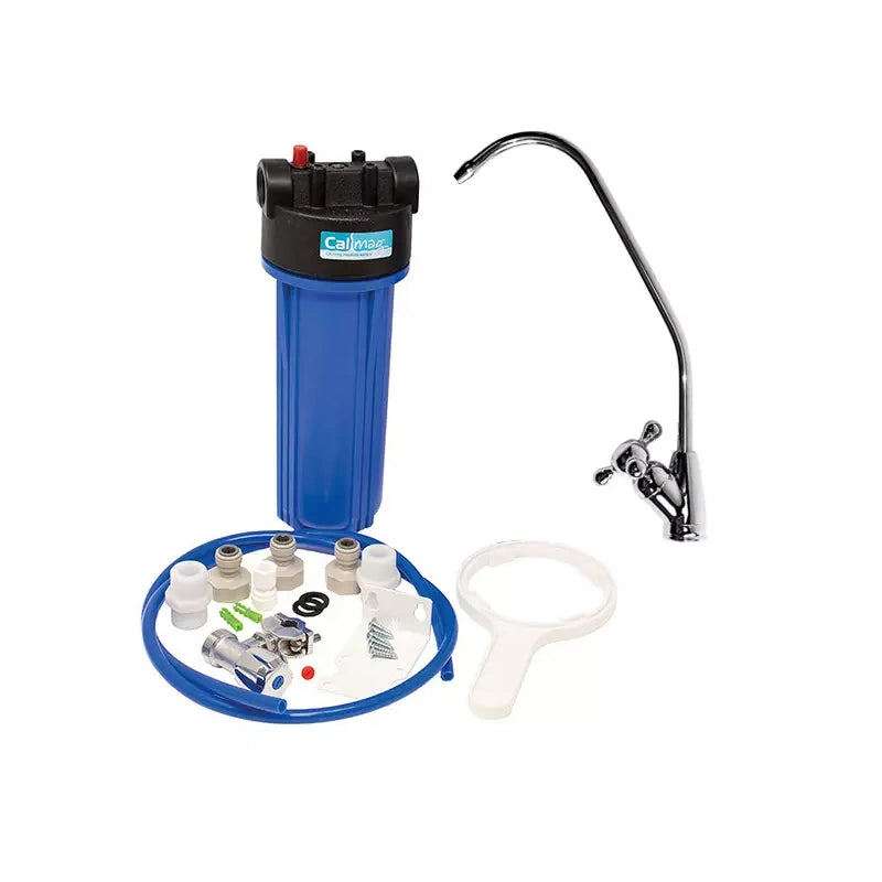 Calmag CalFresh C Drinking Water Filter Kit | Under-Sink | Carbon Block | Separate Tap Included