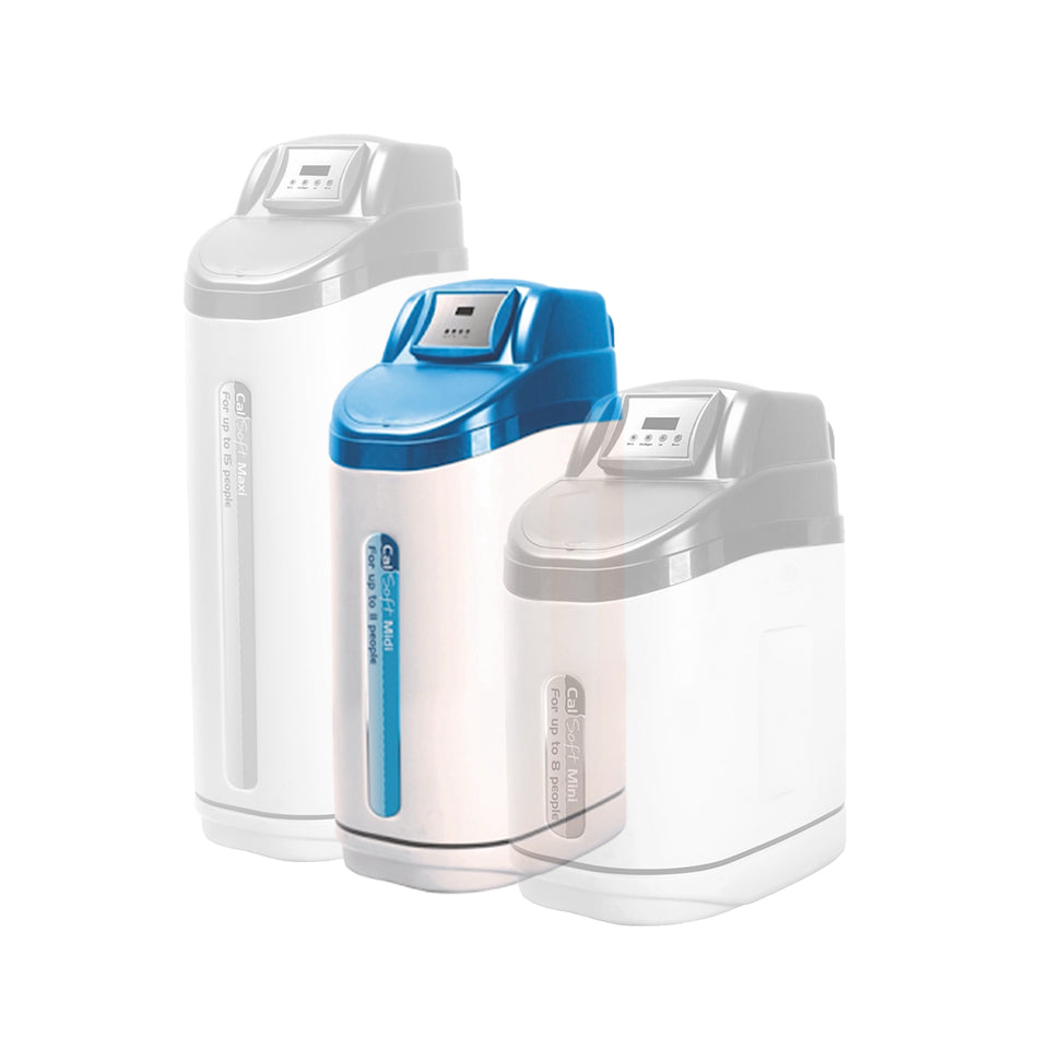 Calmag CalSoft Midi Domestic Metered Water Softener | 18L | 1–11 People | Unit Only