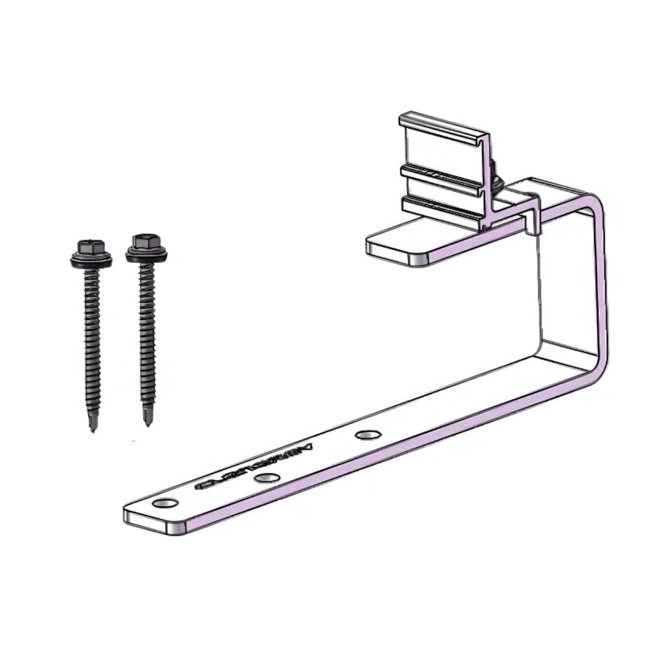 Clenergy Solar Roof Slate/Prefa Anchor incl. wood screws