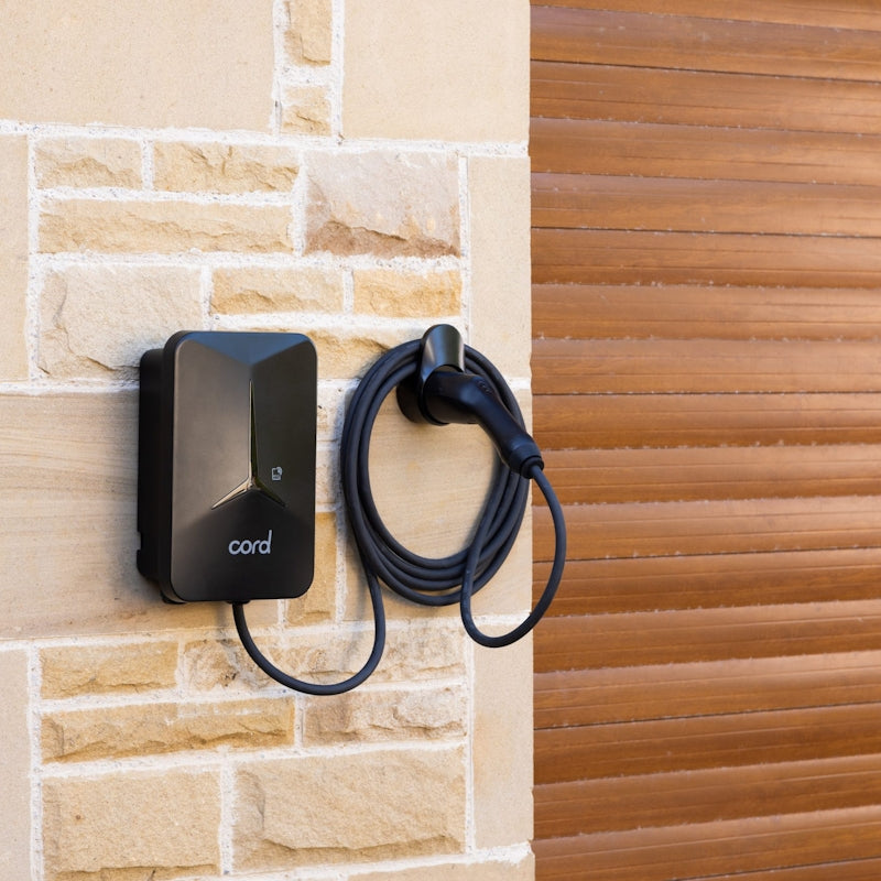 Cord Zero 8 Metre Black 7.4kW EV Charger