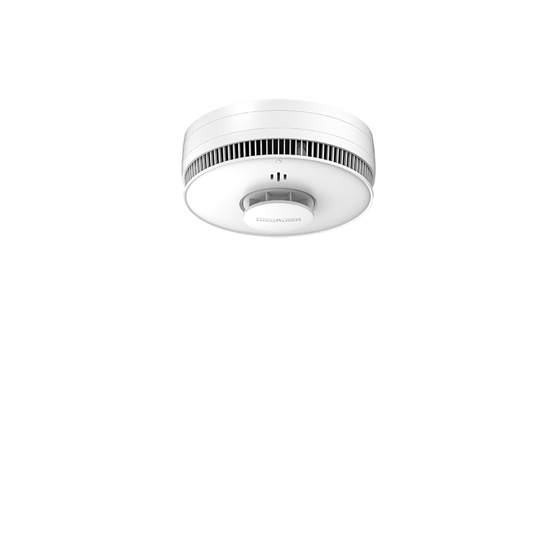 Wisualarm Mains Heat Alarm Grade D1 | DHI-HY-HT5MA | 10-Yr Lithium Backup