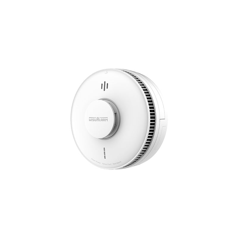 Wisualarm Mains Heat Alarm Grade D1 | DHI-HY-HT5MA | 10-Yr Lithium Backup