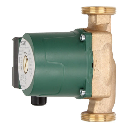 DAB VS 65/150 M Bronze Wet-Rotor Circulator – Potable Hot Water Circulator Pump, 6m Head, 3.7 m³/h, 77W, 150mm, 1½" BSP