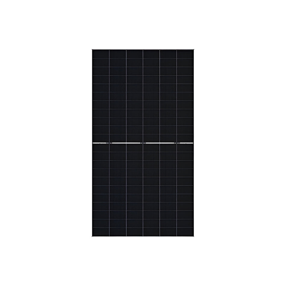 DMEGC Solar 705W Infinity 132 Cut Bi-Facial Dual Glass N-type Mono Solar Module - Silver Frame/White Backsheet