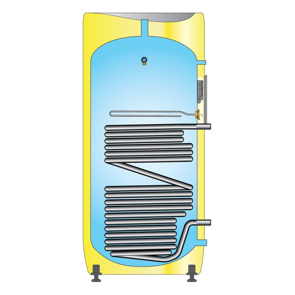 OSO Delta GeoCoil DGC200 200L Heat Pump Cylinder