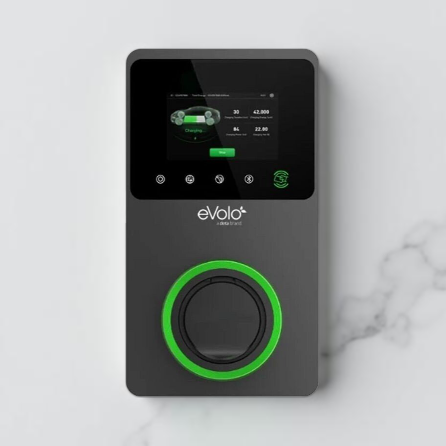 Deta eVolo eVoomXT 7.4kW Single Phase / 22kW Three Phase Communal EV Charge Point