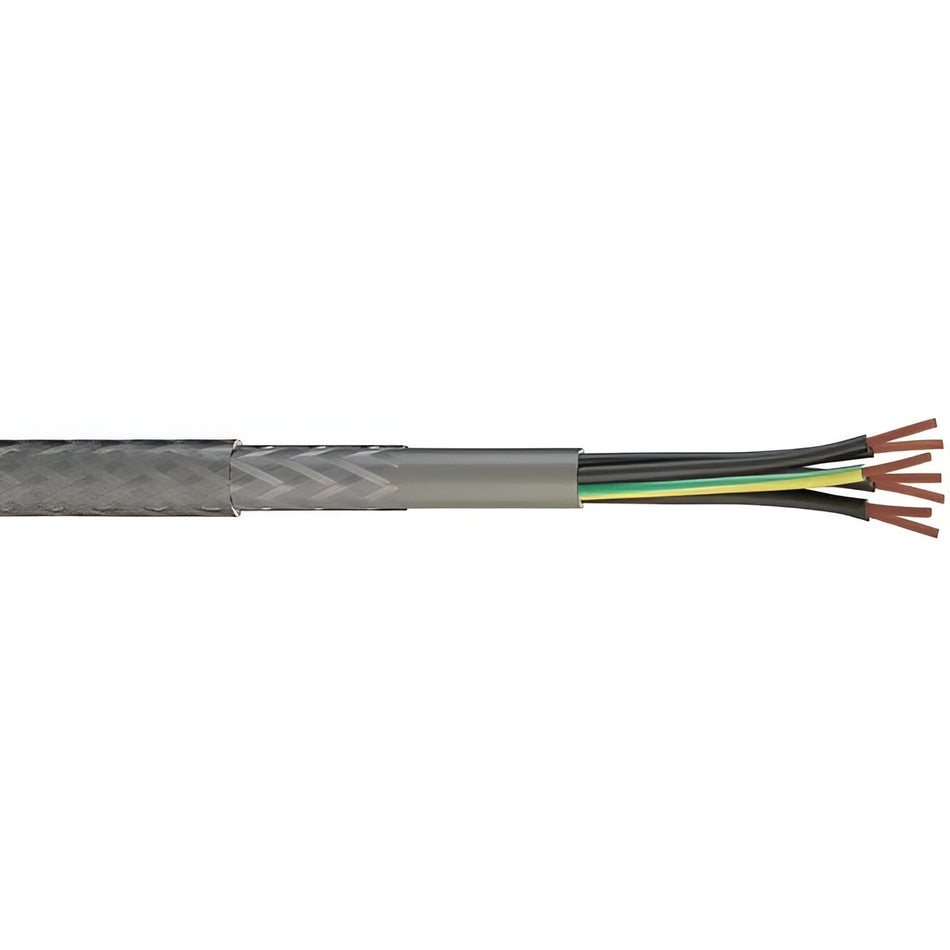 SY Braided Control Cable 3 & 4 Core 1.5-2.5m | 50m Reel