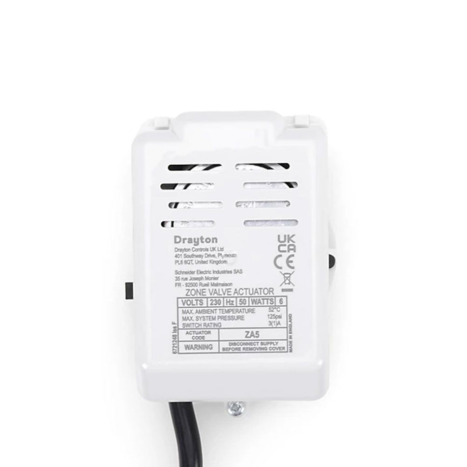 Drayton ZA5 5-Wire 230V Zone Valve Actuator | 27650 | SPST Switch