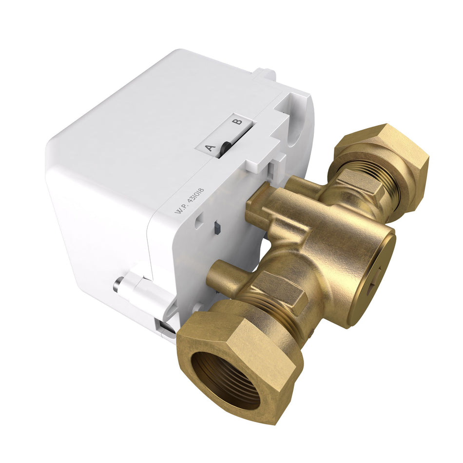 Drayton 28mm Motorised 2 Port Zone Valve & Snap-On Actuator