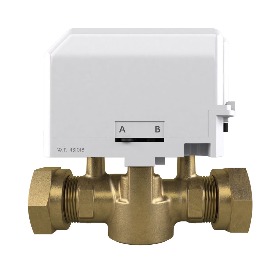 Drayton 28mm Motorised 2 Port Zone Valve & Snap-On Actuator