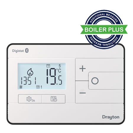 Drayton RF901 Digistat Single Channel RF Programmable Room Thermostat with OpenTherm