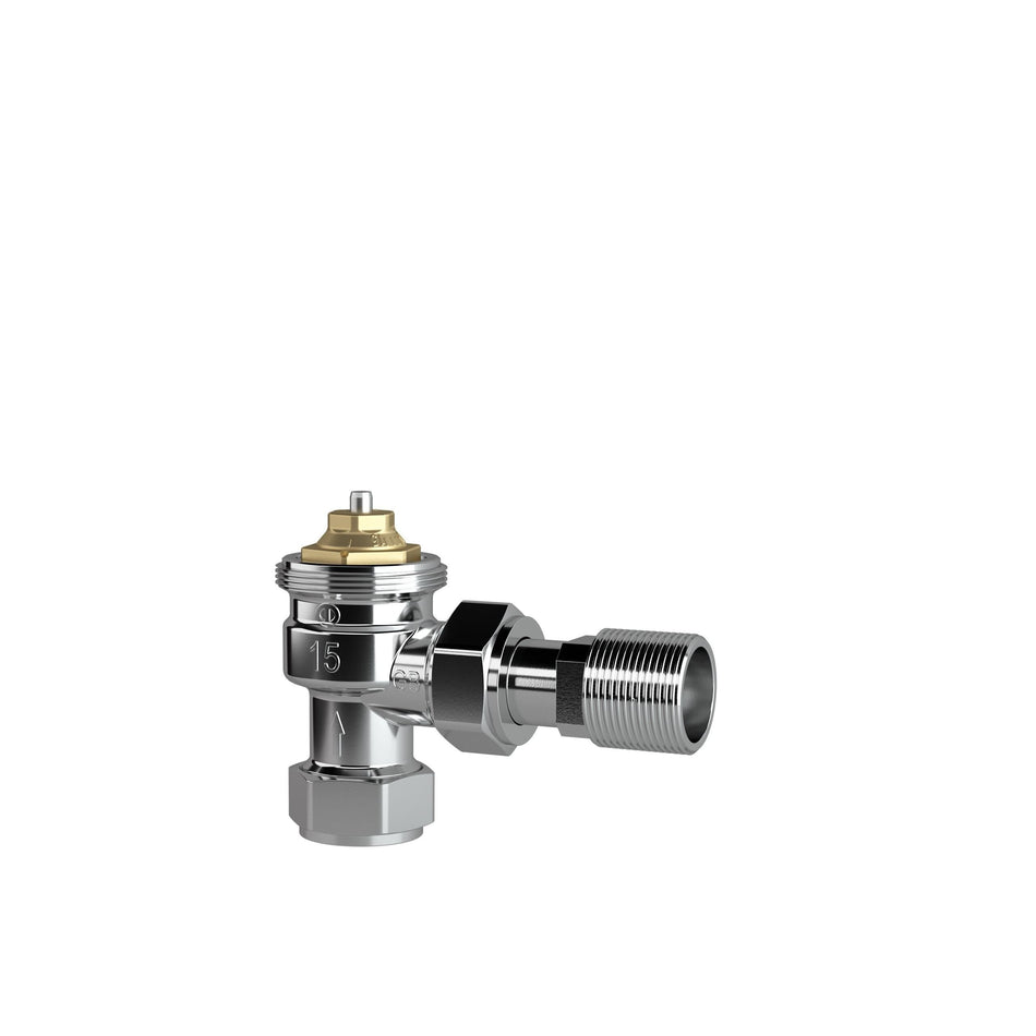 Drayton TRV4 15mm Angled TRV Valve Body (No Head) - 07 15 180