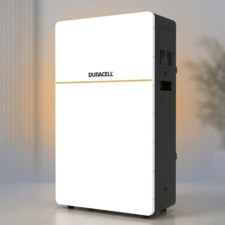 Duracell Energy Dura16 LV 16kWh Home Battery | PD-16KWH-50V-1G | 51.2V, 314Ah, LiFePO4, IP65 Outdoor, Wall Mount