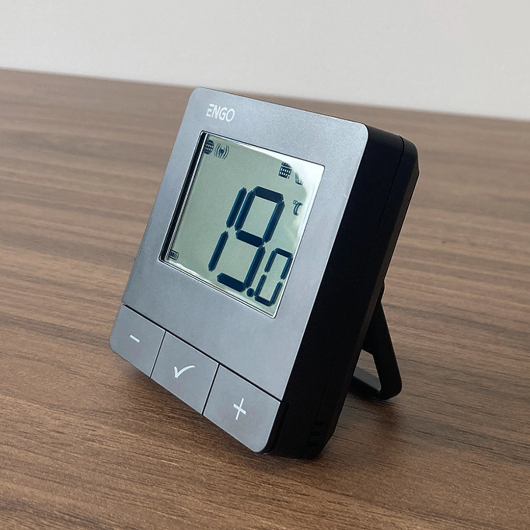 ENGO E20i-B-UK Wireless Smart Thermostat – WiFi, Alexa & App Control, No Hub Required | Black