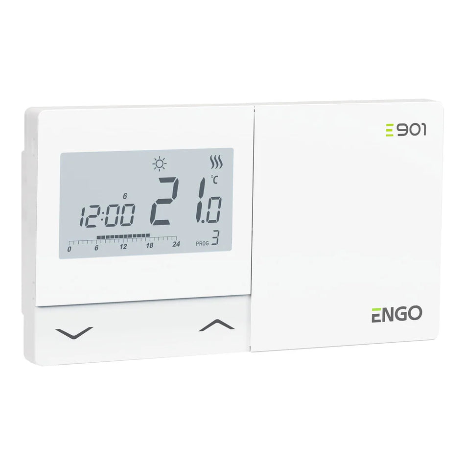 ENGO E901-WIFI-UK Smart WiFi Wireless Thermostat – App, Alexa & Google Control, No Hub | Gas, Oil & Heat Pump
