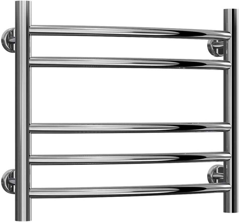 Reina Eos RNS-ES5043 Curved Stainless Steel Towel Rail 500mm x 430mm