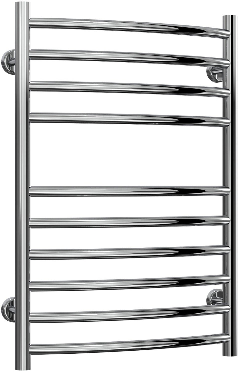 Reina Eos RNS-ES5072 Curved Stainless Steel Towel Rail 500mm x 720mm