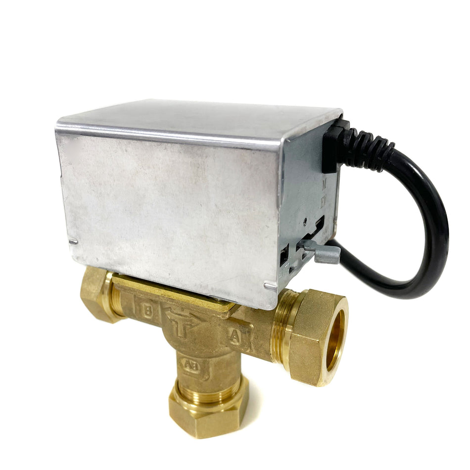 EPH Controls 22mm 3 Port Mid Position Valve | B322MID | 7.1 Kvs