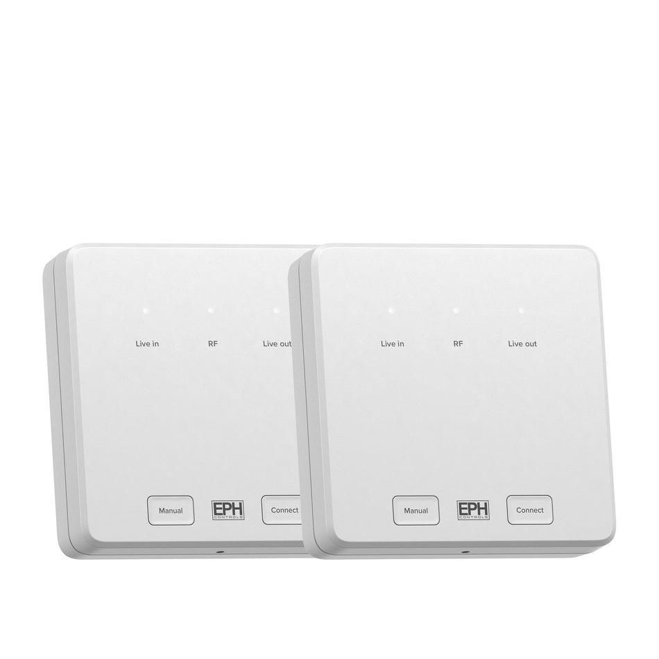 EPH Controls 2 Way RF Mains Switch Transceiver | TR1/TR2 | 30m
