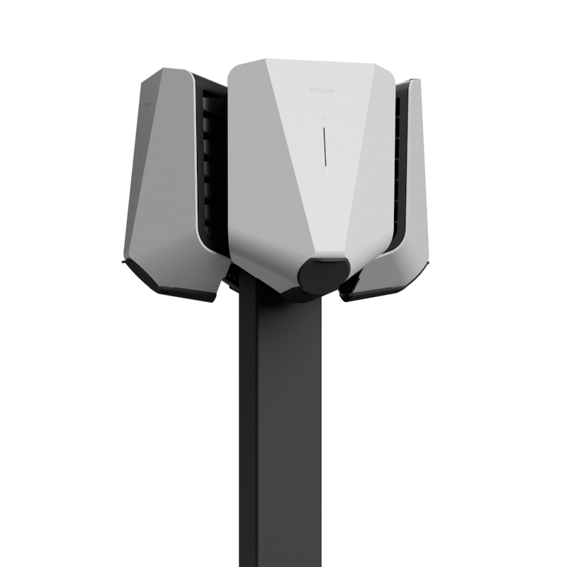 Easee 4 Way Charger Mounting Post