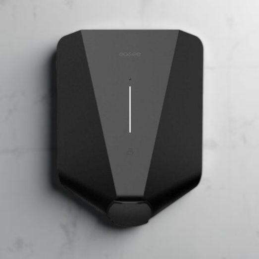 Easee Charge 11kW/22kW Commercial Charger – Black – Untethered
