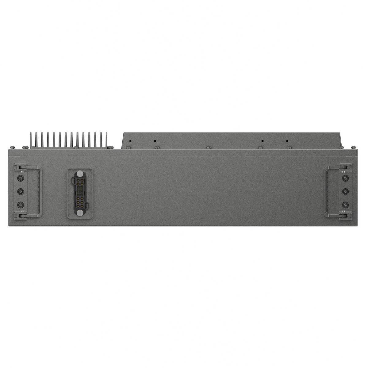 EcoFlow Power Ocean 5kWh LFP Expansion Battery side view showing ports and design details.