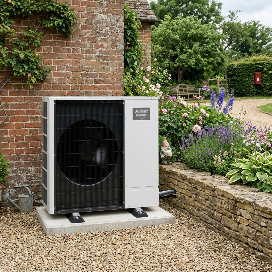 10kW Ecodan R290 1Ph Mono ASHP Outdoor Unit PUZ-WZ100VAA — Mitsubishi Electric