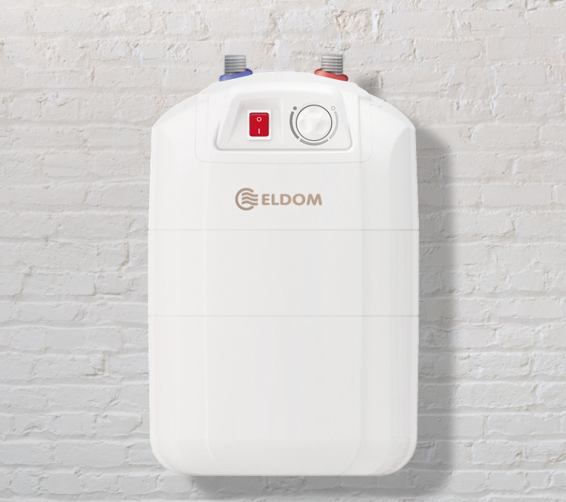 Eldom 10 Litre Under Sink Unvented Storage Water Heater 2 kW – Compact & Efficient Mains Pressure Hot Water