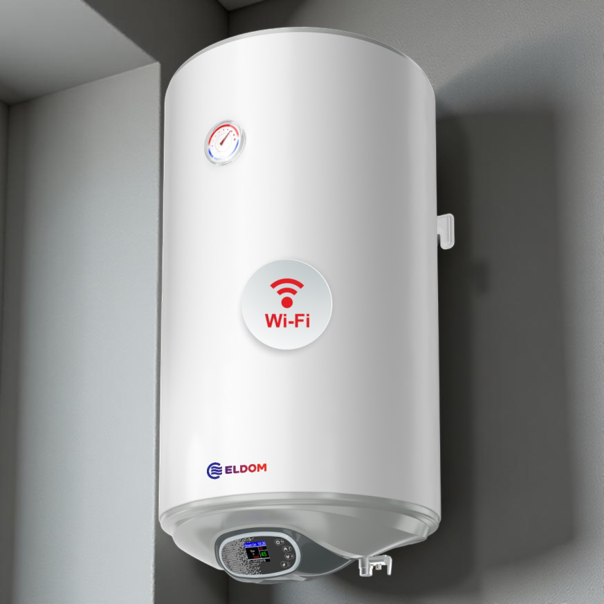 Eldom Favourite 80 Litre Storage Unvented Water Heater 2kW with Wi-Fi Control – Efficient, Smart & Mains Pressure
