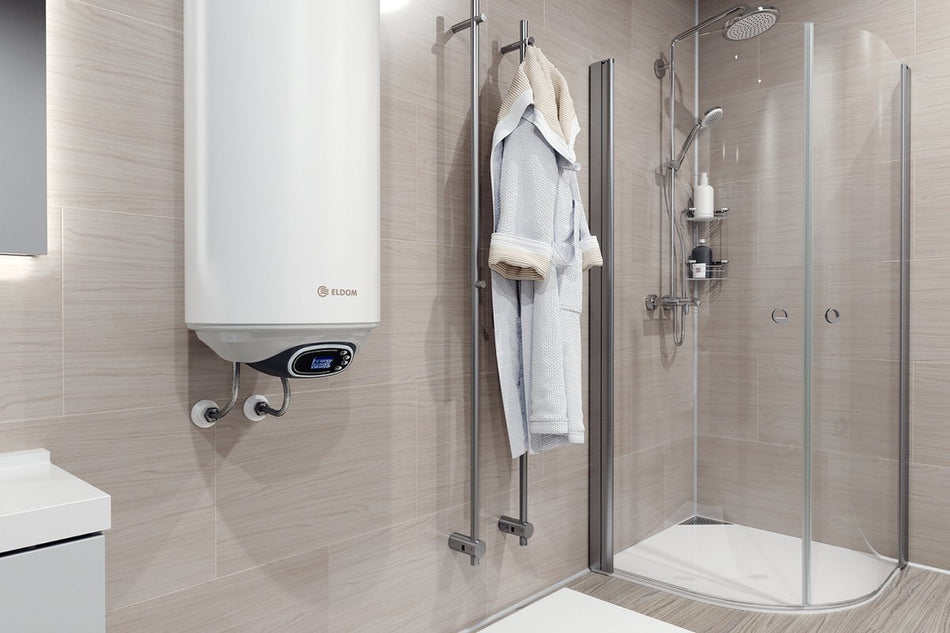 Eldom Favourite 80 Litre Storage Unvented Water Heater 2kW with Wi-Fi Control – Efficient, Smart & Mains Pressure