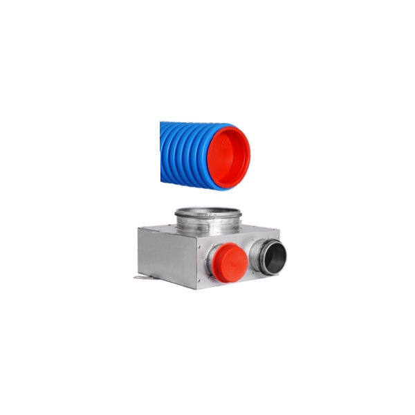 End Cap for 90mm Semi-Rigid Ducting & EPP Plenum Boxes