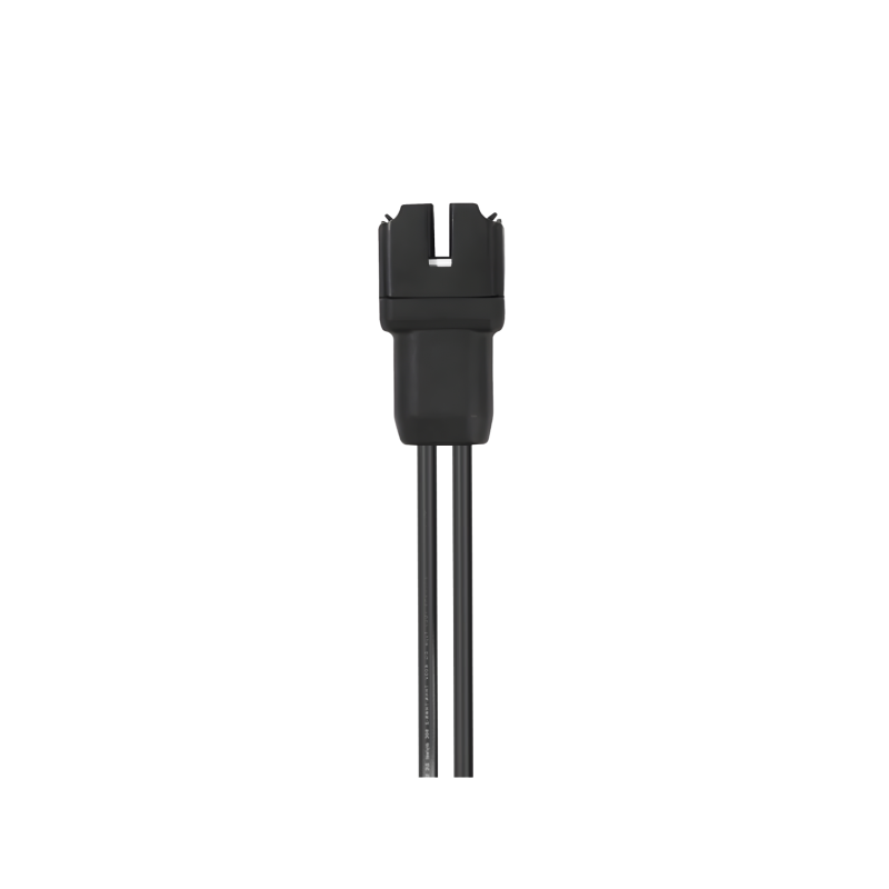 Enphase Q Cable connector for solar PV systems, designed for efficient connectivity with microinverters.