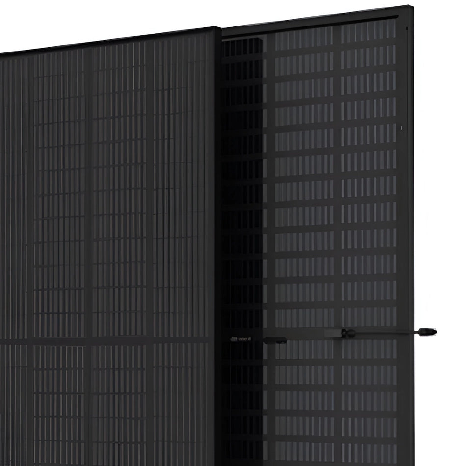 Eurener Nexa 500W TOPCon Mono Panel Black - Bifacial