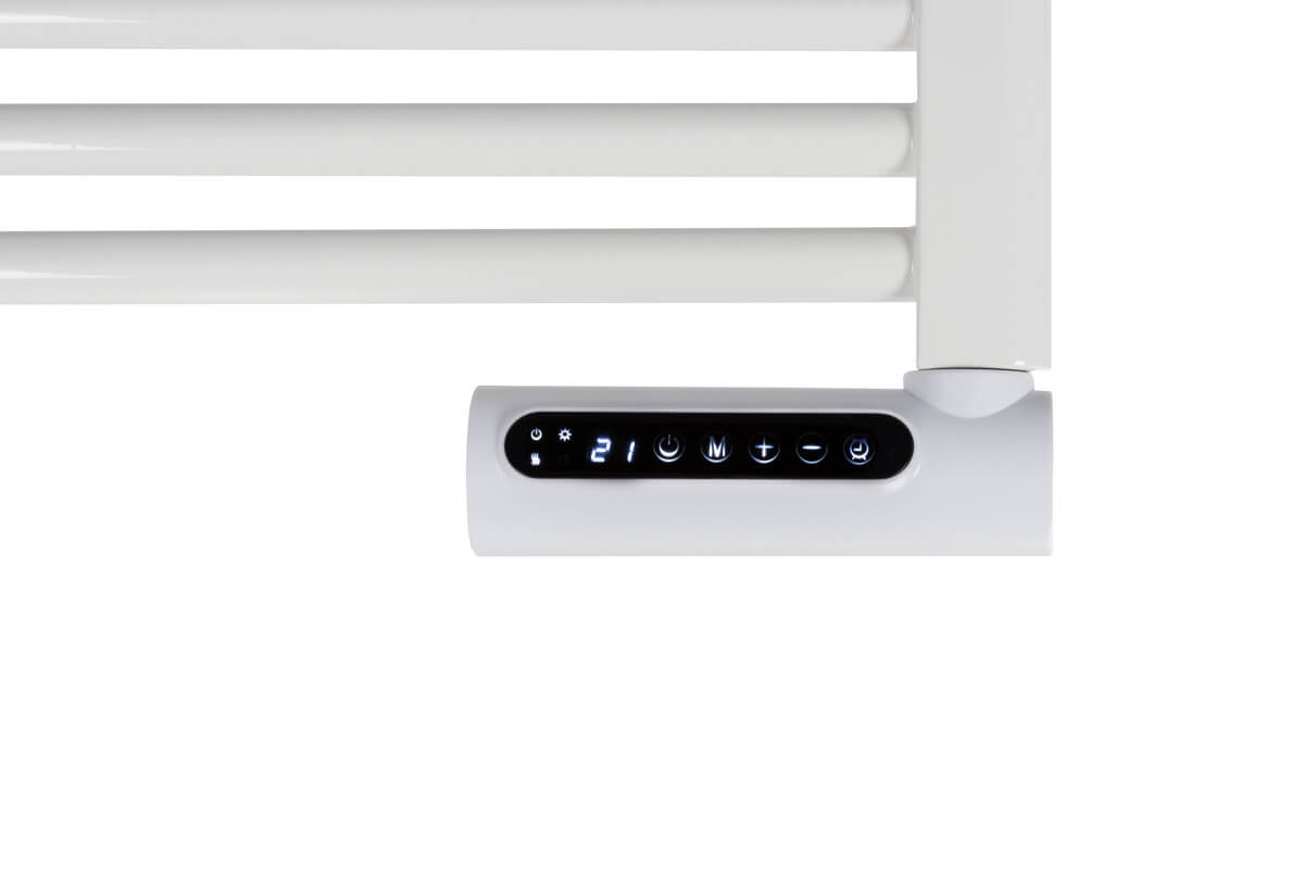 Eurom Sani-Towel 750 White Electric Bathroom Radiator – Powerful and Efficient Towel Warmer with Timer and Safety Features