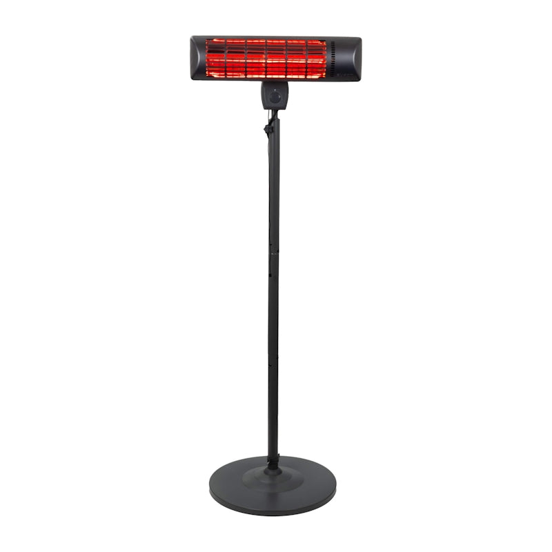 Eurom Q-Time Golden 1800S Patio Heater with Stand