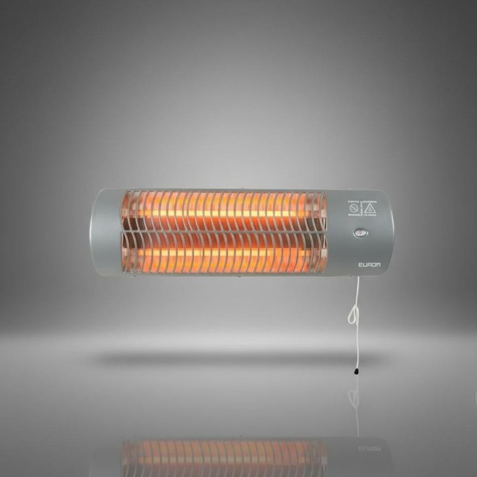 Eurom Infrared Bathroom Heater 1200W Wall-Mounted