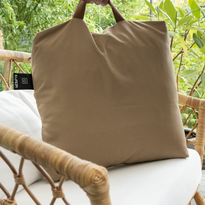 Eurom Warmigo Wireless Heated Cushion Taupe